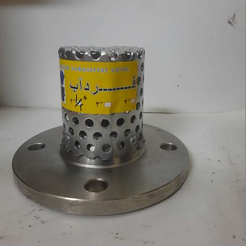 صافی یکسر فلنچ فولادی